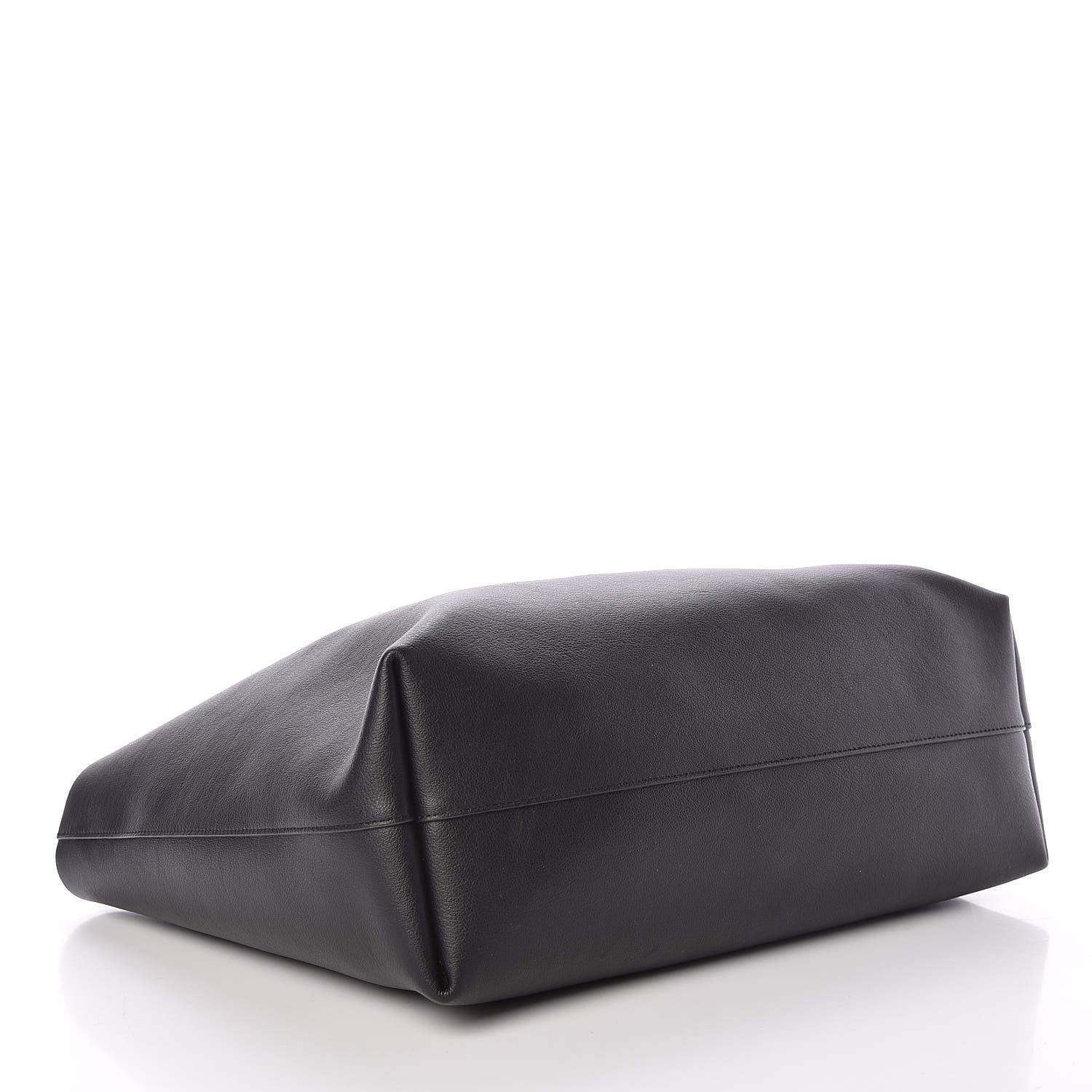 Saint Laurent Calfskin Large Shopping Tote Black 4 of 9