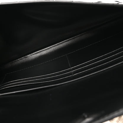 Bottega Veneta Nappa Intrecciato Long Andiamo Top Handle Clutch Black 5 of 7