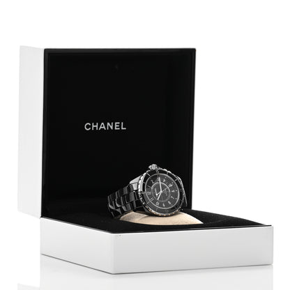 Chanel Stainless Steel Ceramic 38mm J12 Automatic Watch Black 5 of 5