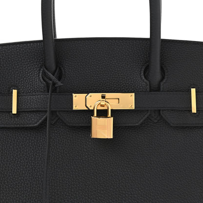 Hermes Togo Birkin 30 Black 7 of 10