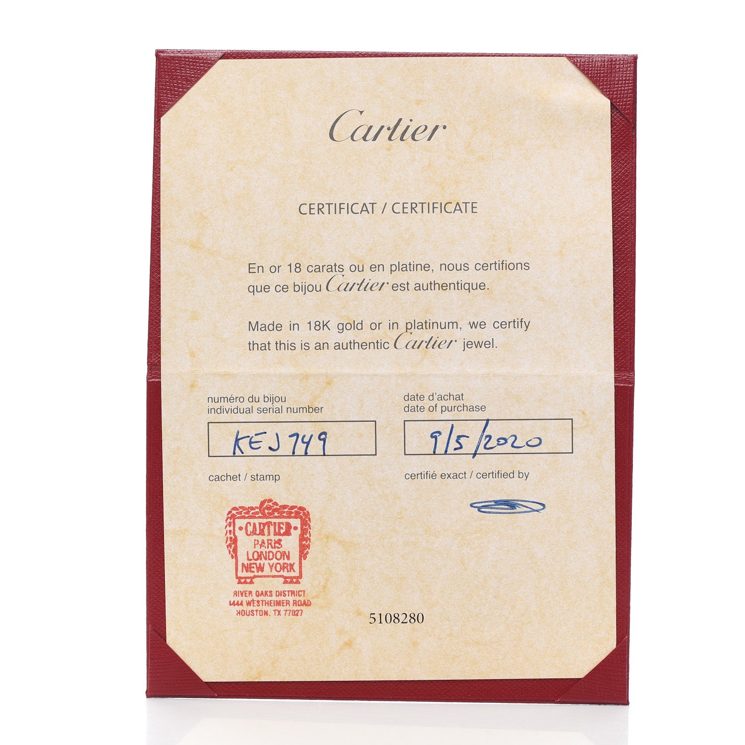 Cartier 18K Yellow Gold LOVE Earrings 5 of 6