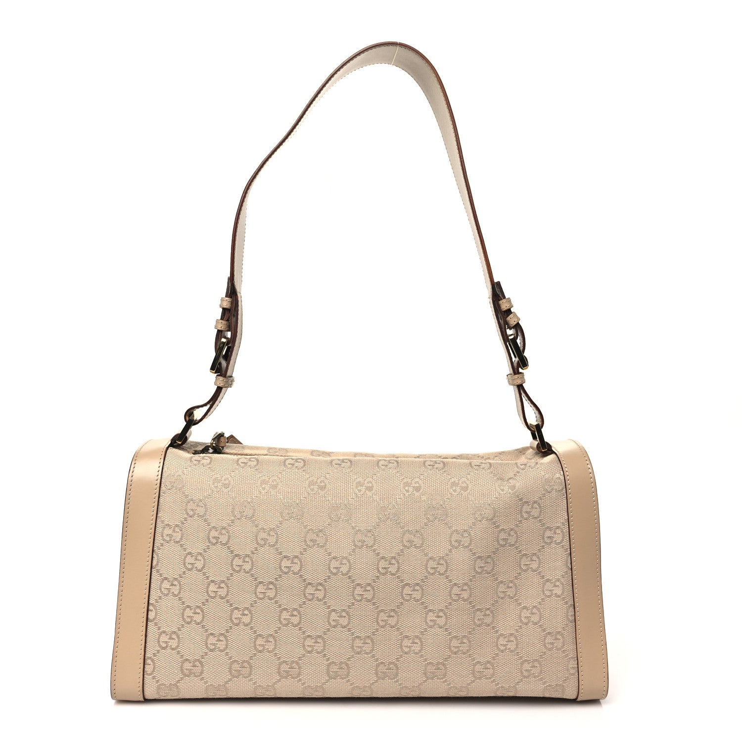 Gucci Monogram Shoulder Bag Beige 1 of 10