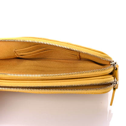 Chanel Caviar Quilted Small Clutch With Chain Yellow 6 of 18