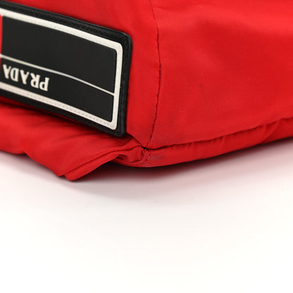 Prada Tessuto Nylon Belt Bag Red 13 of 14