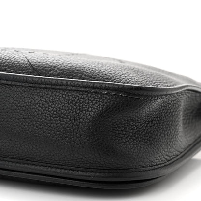Hermes Taurillon Clemence Evelyne II PM Black 10 of 10
