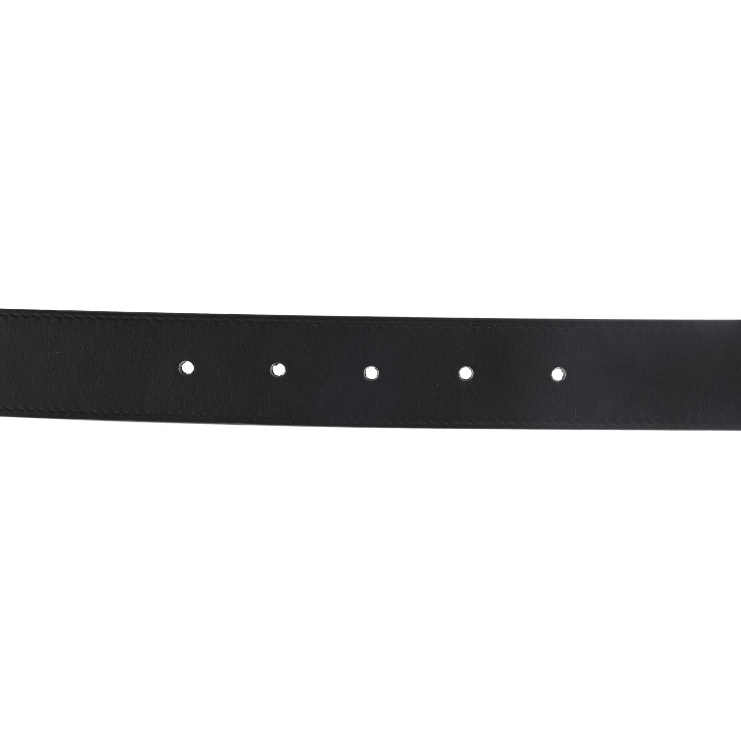 Moon Calfskin Double G 30mm Belt 110 44 Black