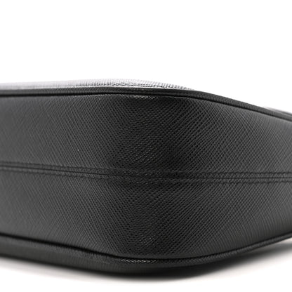 Prada Saffiano Lux Re-Edition 2005 Shoulder Bag Black 10 of 10