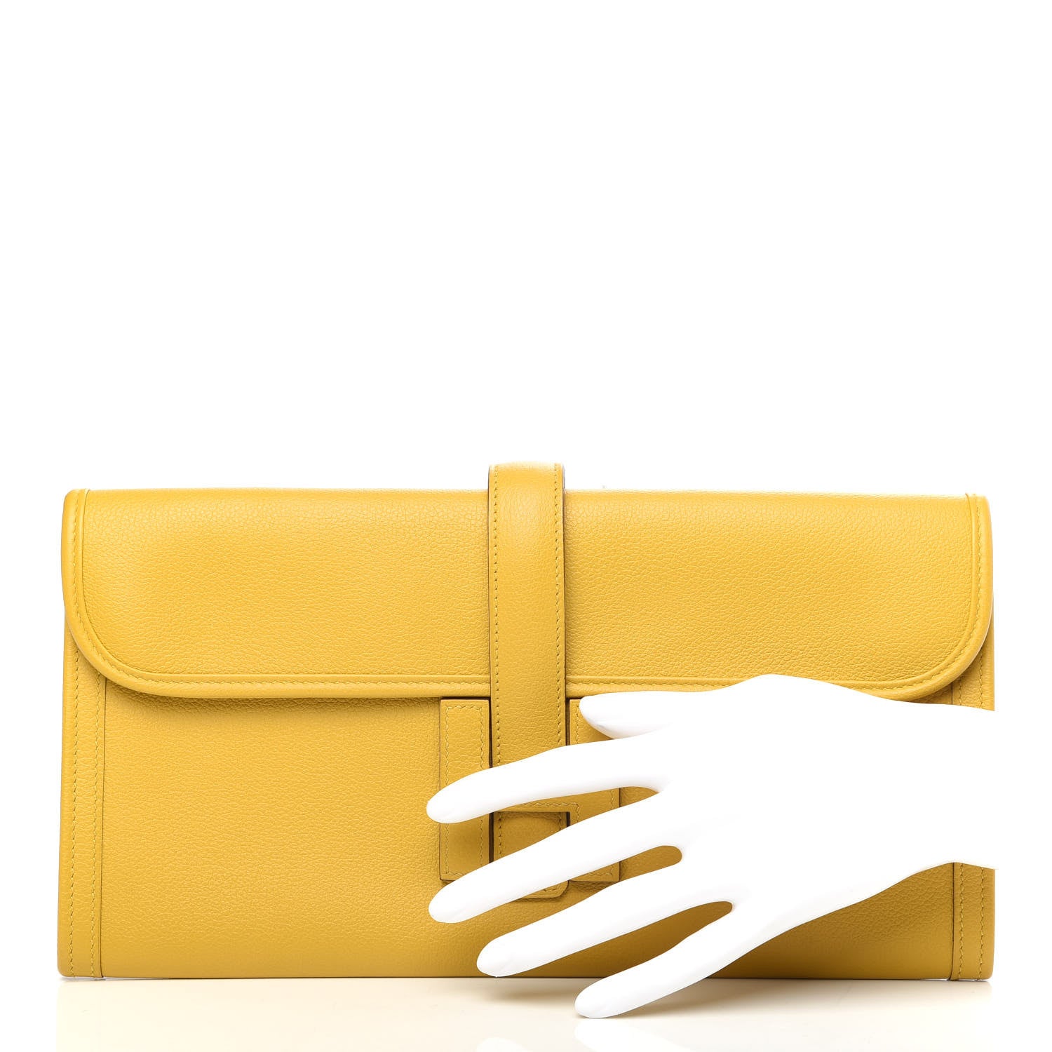 Hermes Evercolor Jige Elan 29 Jaune Ambre 2 of 8