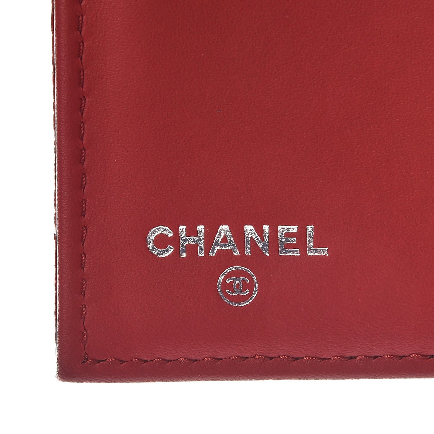 Caviar Quilted Large Flap Wallet Red