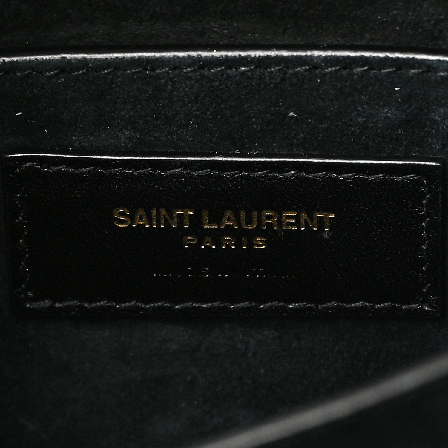 Saint Laurent Calfskin Medium Monogram Sunset Black 14 of 17