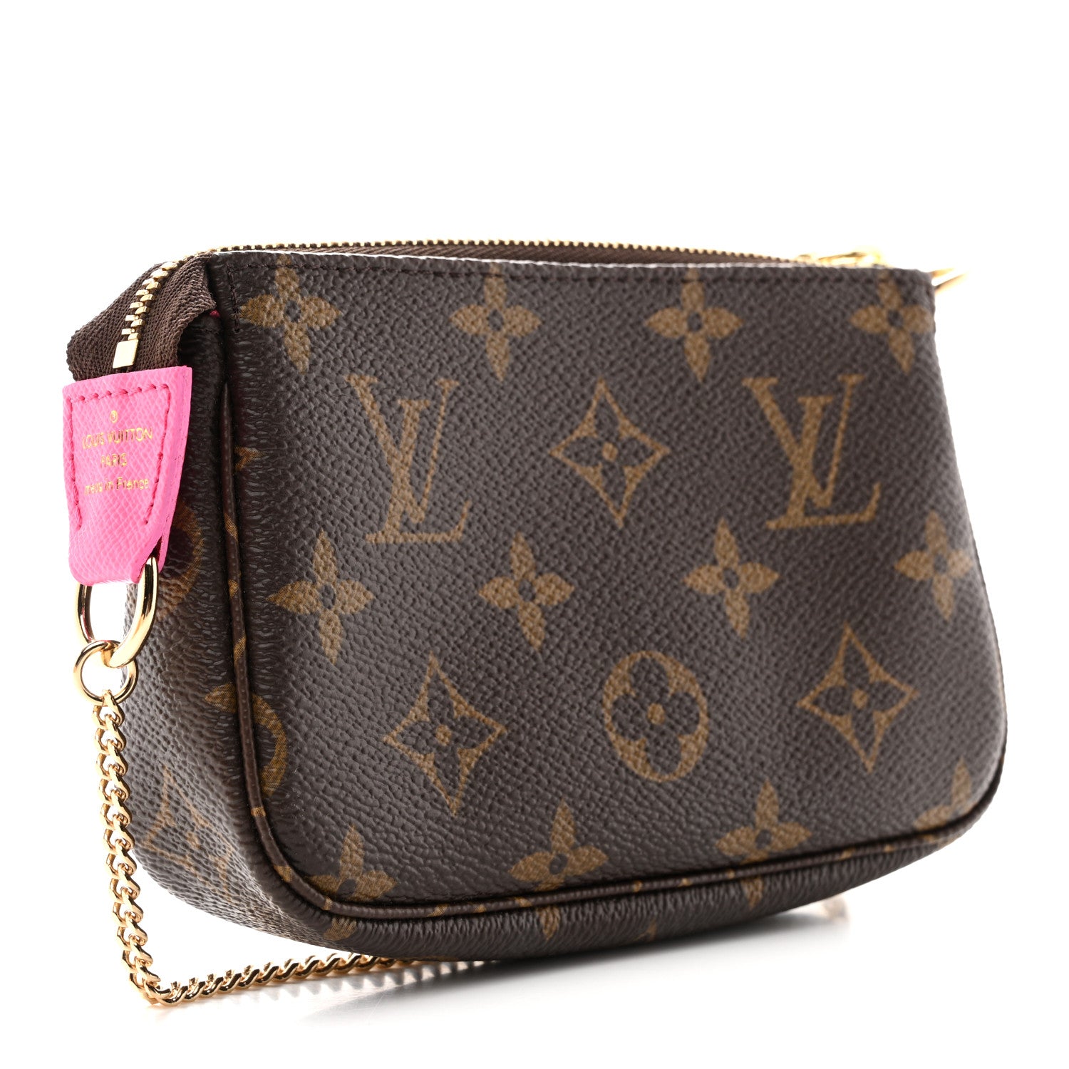 Louis Vuitton Monogram 2022 Christmas Animation Seoul Mini Pochette Accessories Fuchsia 3 of 8