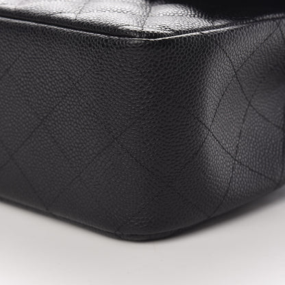 Chanel Caviar Quilted Jumbo Double Flap Black 10 of 11