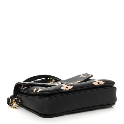 Louis Vuitton Empreinte Monogram Giant Pochette Metis Black Beige 4 of 11