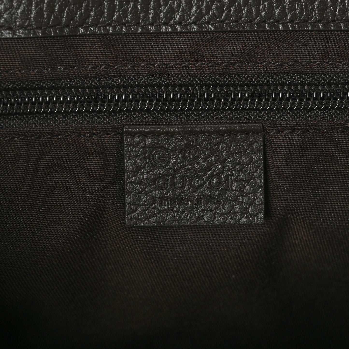 Monogram Flap Messenger Bag Beige Dark Brown