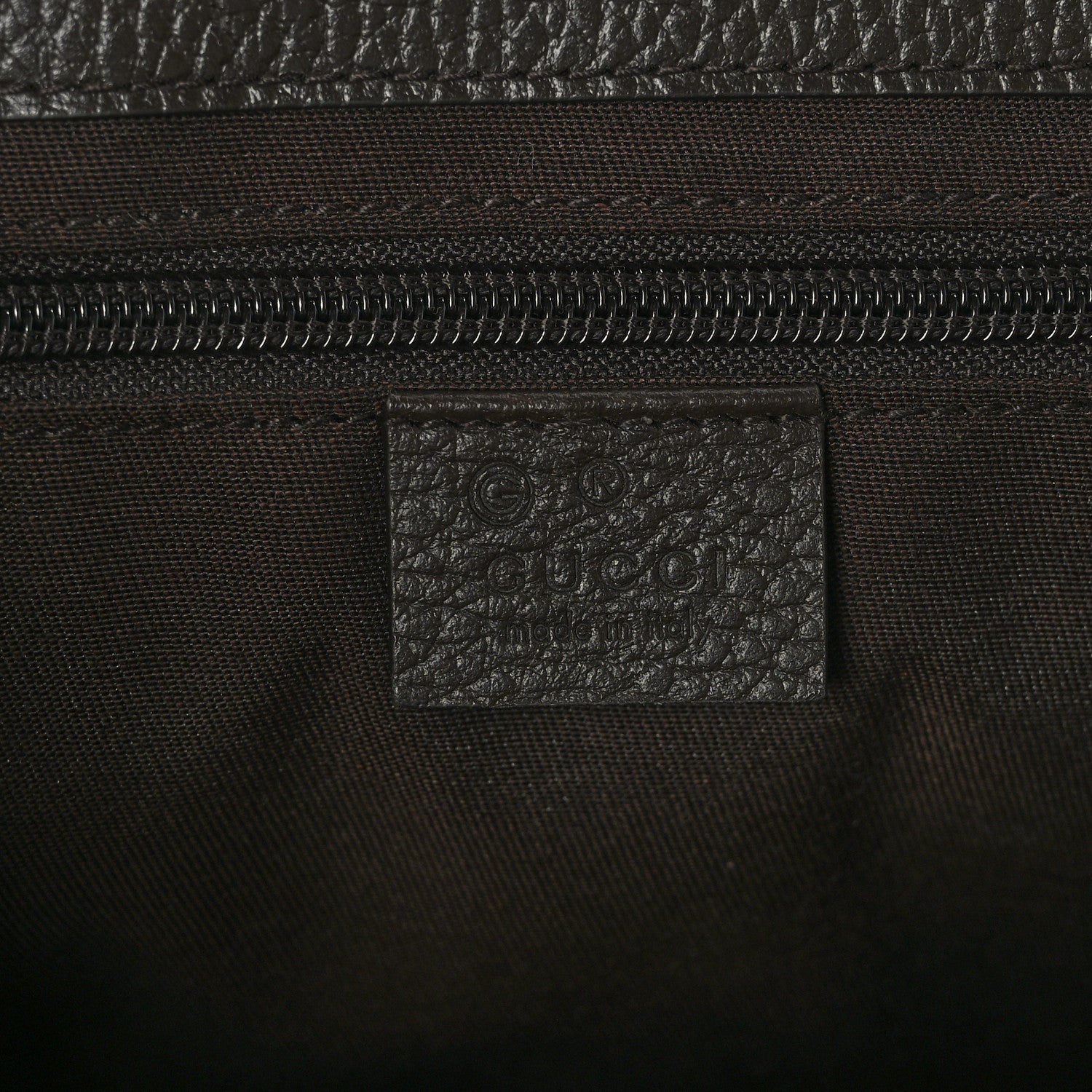 Gucci Monogram Flap Messenger Bag Beige Dark Brown 6 of 9