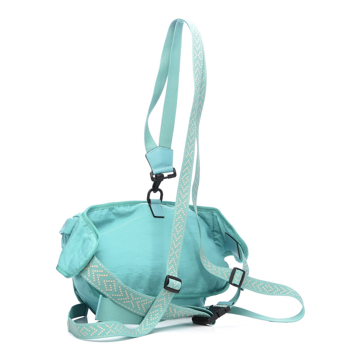 Nylon 80s Logo Patch Belt Bag Lago
