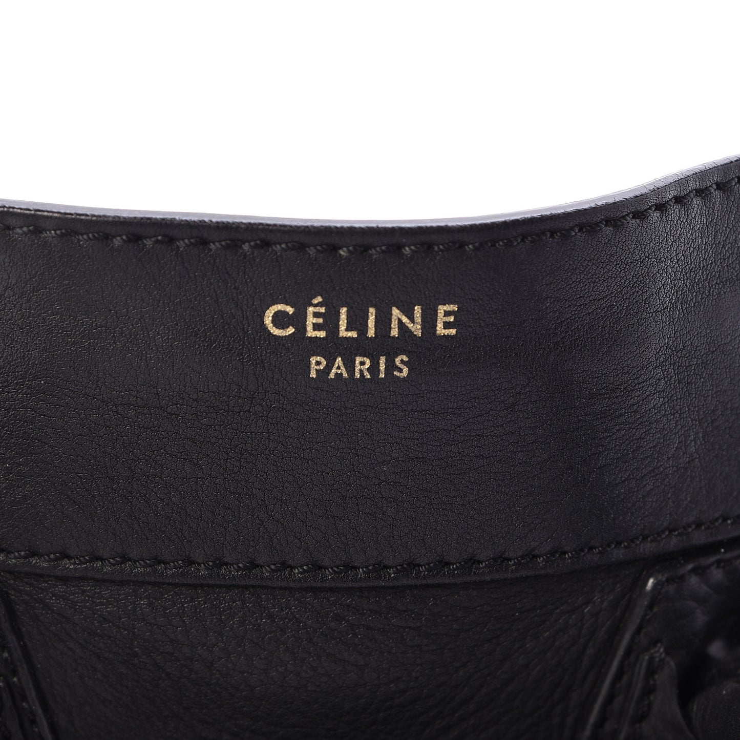 Smooth Calfskin Mini Luggage Black