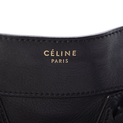 Celine Smooth Calfskin Mini Luggage Black 6 of 12