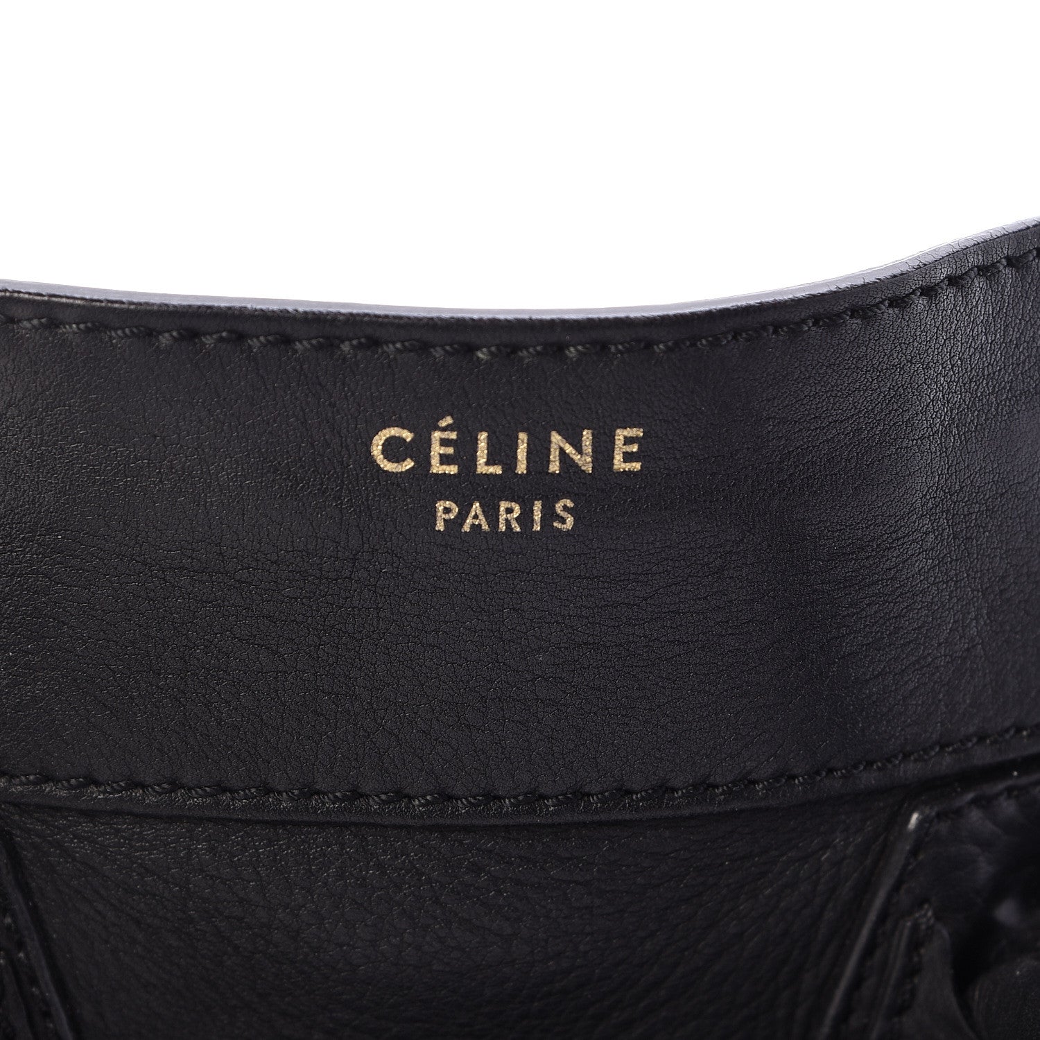 Celine Smooth Calfskin Mini Luggage Black 6 of 12
