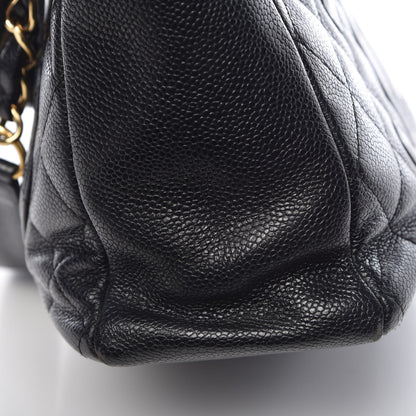 Chanel Caviar Quilted Petit Shopping Tote PST Black 14 of 14