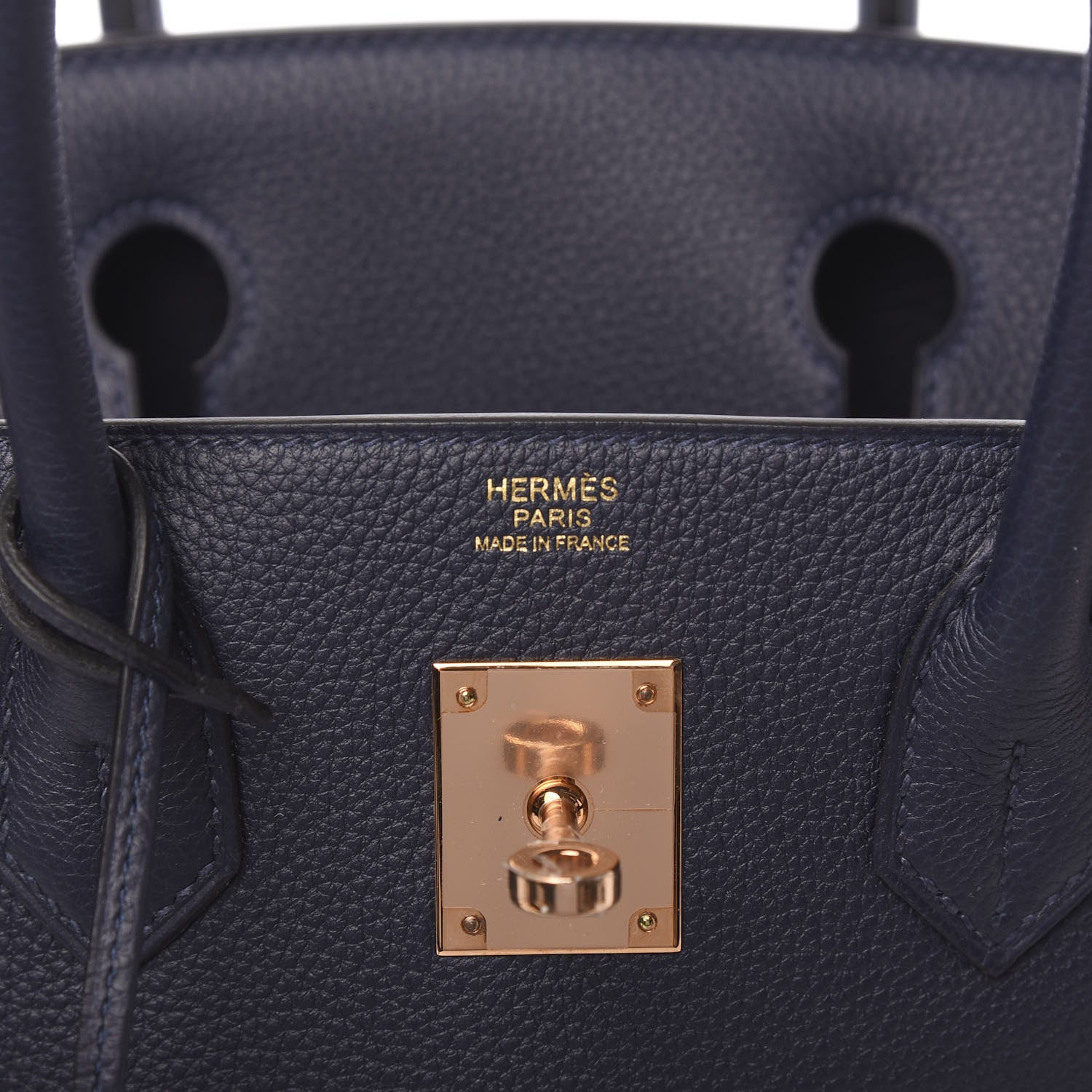 Hermes Togo Birkin 30 Bleu Nuit 5 of 10