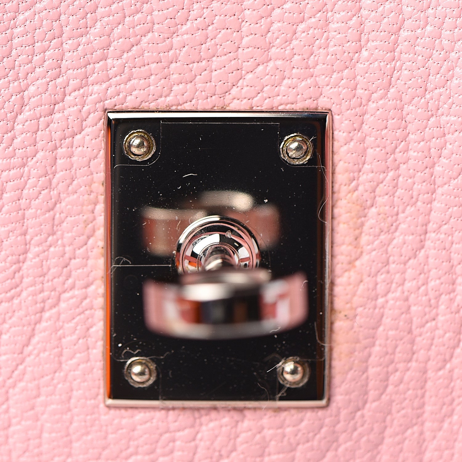 Hermes Chevre Mysore Horseshoe Birkin 25 Rose Sakura Rose Tyrien 6 of 35