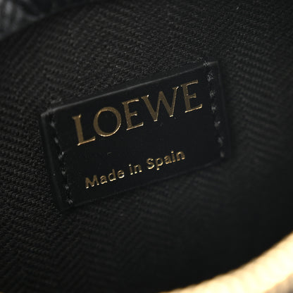 Loewe Calfskin Embossed Mini Repeat T Pouch Black 6 of 7