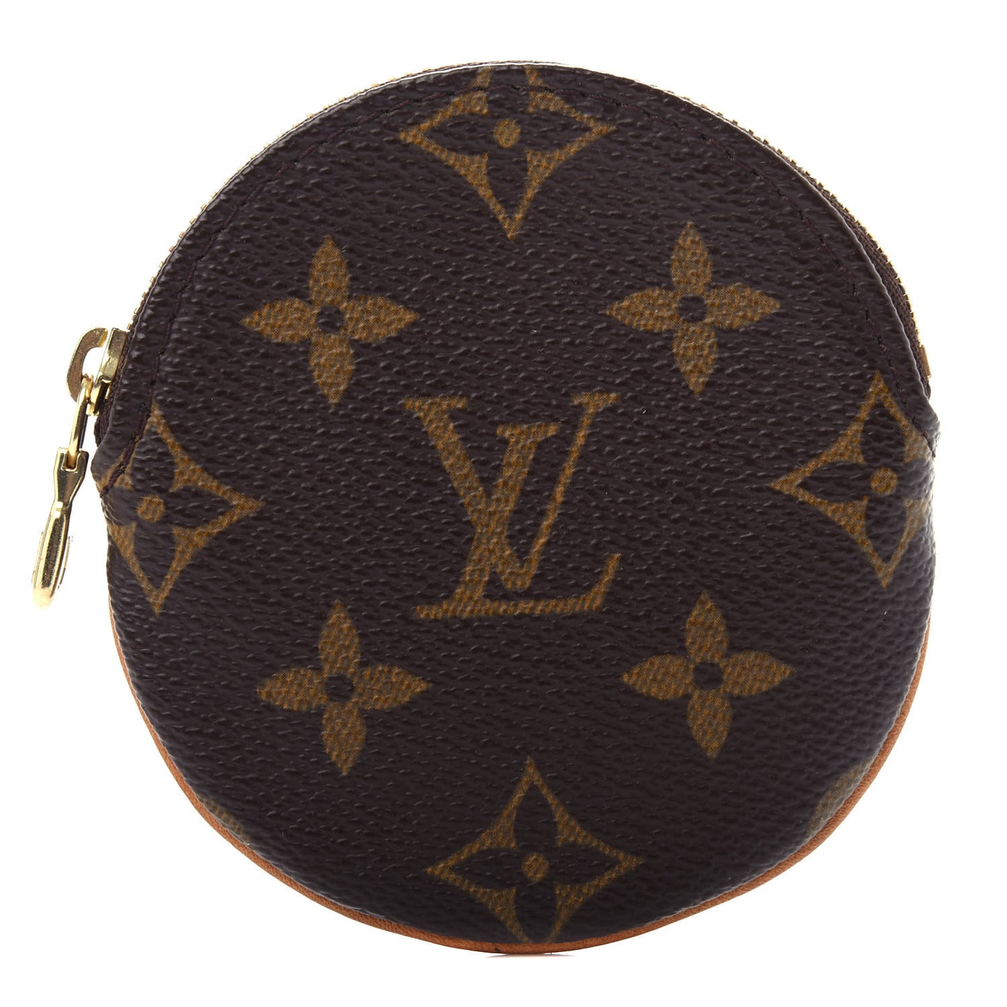 Monogram Round Coin Purse