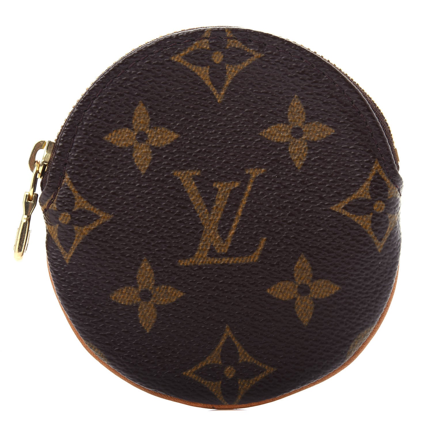 Louis Vuitton Monogram Round Coin Purse 1 of 8