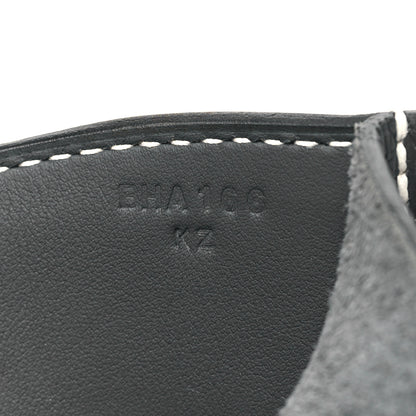 Hermes Togo Sac A Depeches 21 Messenger Bag Gris Misty Vert Vertigo Jaune Poussin 7 of 9