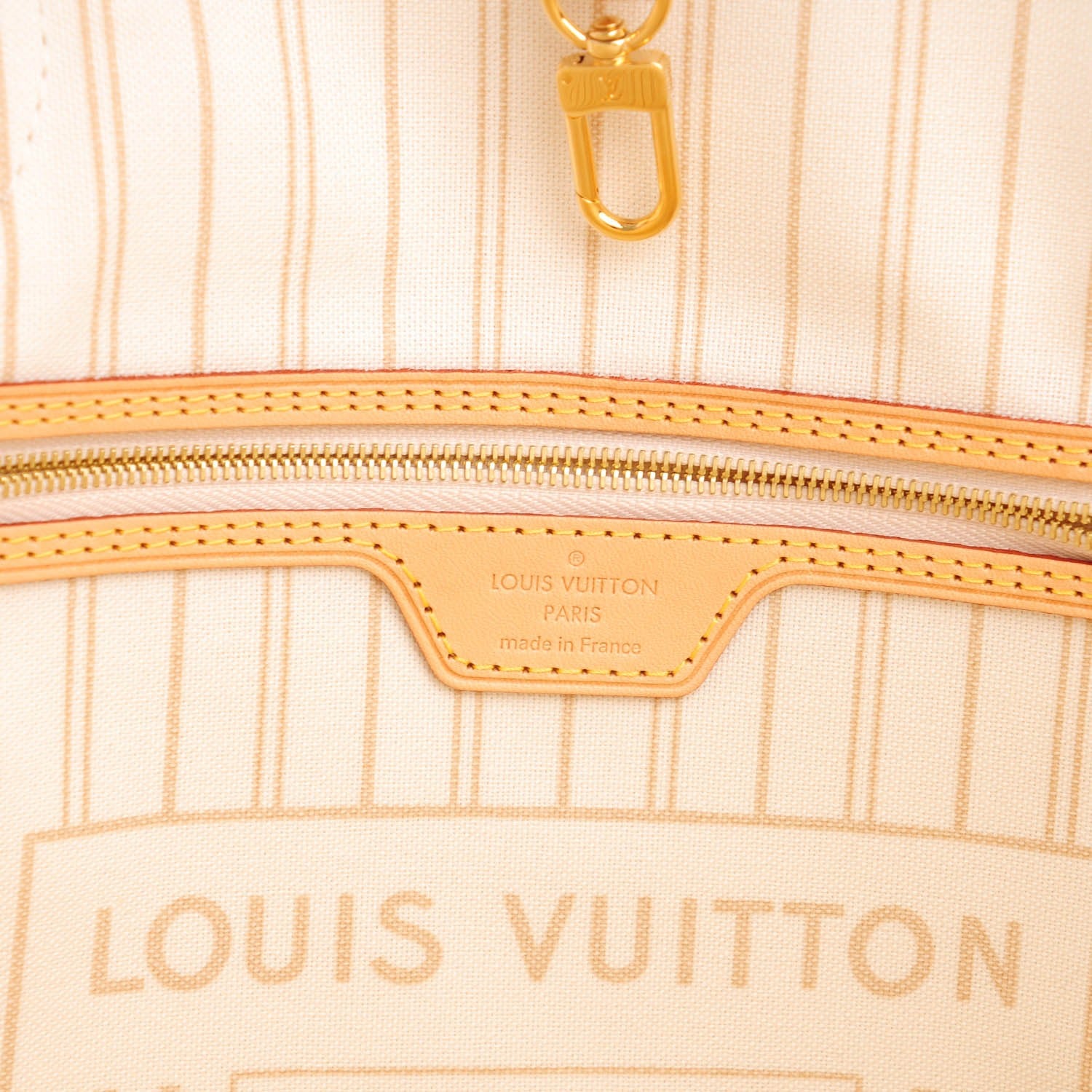 Louis Vuitton Damier Azur Neverfull MM 6 of 7
