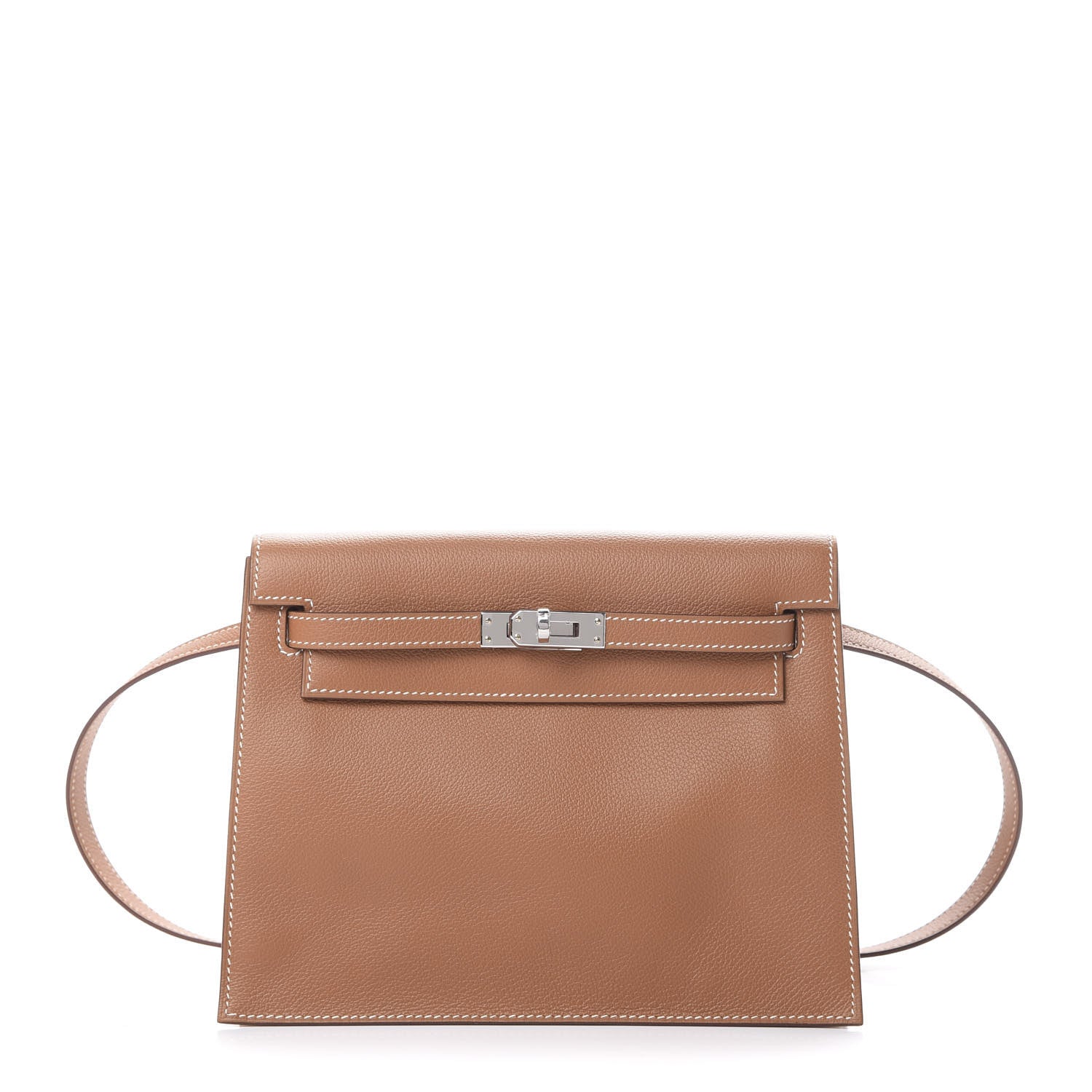 Hermes Evercolor Kelly Danse II Belt Bag Gold 1 of 11