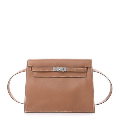Hermes Evercolor Kelly Danse II Belt Bag Gold 1 of 11