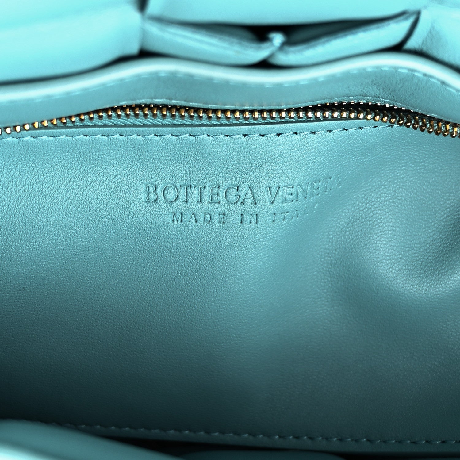 Bottega Veneta Lambskin Maxi Intreccio Padded Chain Cassette Crossbody Bag Linoleum 6 of 9