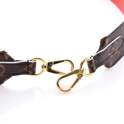 Louis Vuitton Monogram Bandouliere Shoulder Strap Red 4 of 6