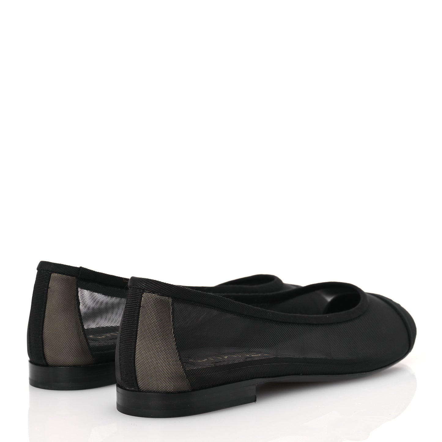 Mesh CC Ballerina Flats 36 Black