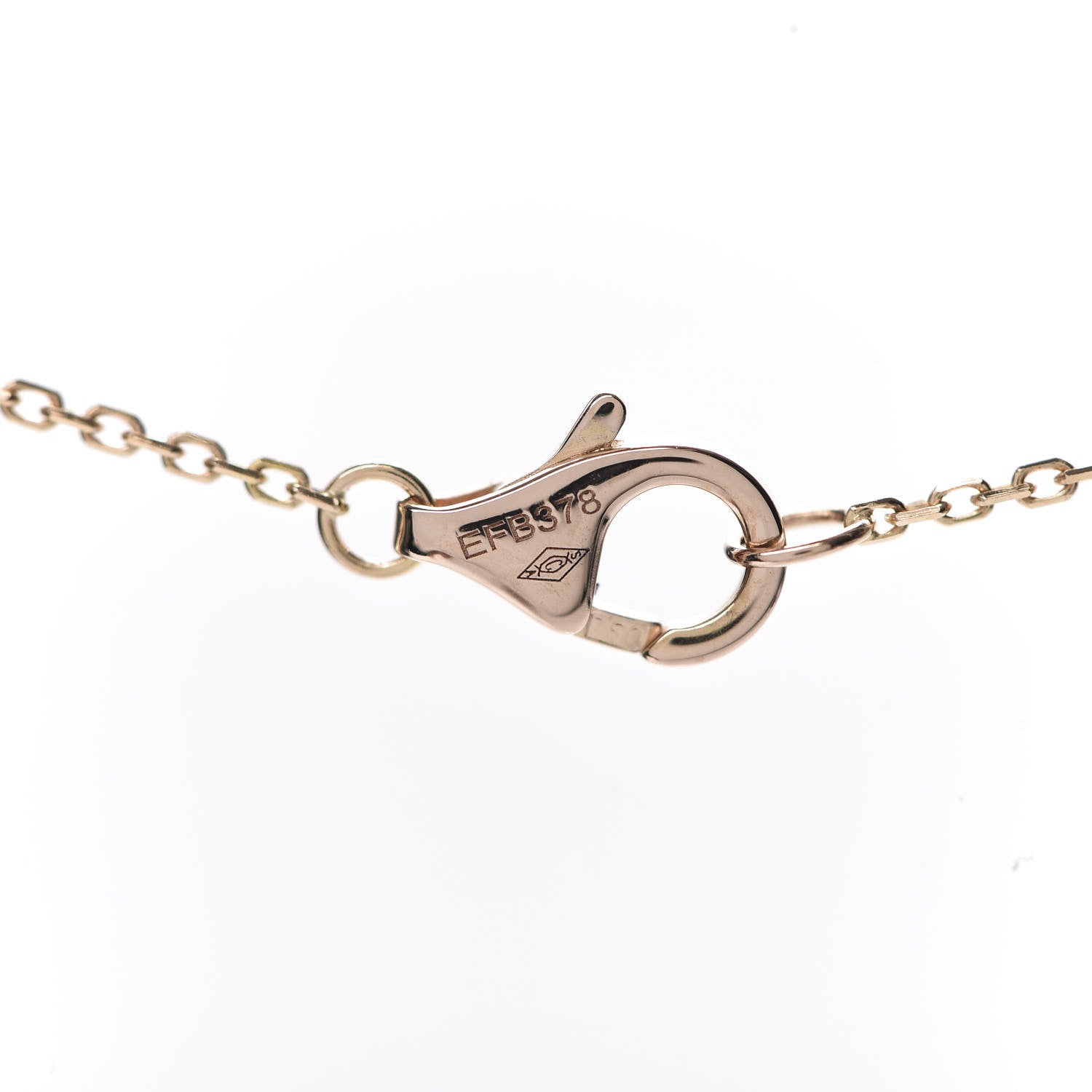Cartier 18K Pink Gold Diamond Black Onyx XS Amulette de Cartier Pendant Necklace 5 of 6