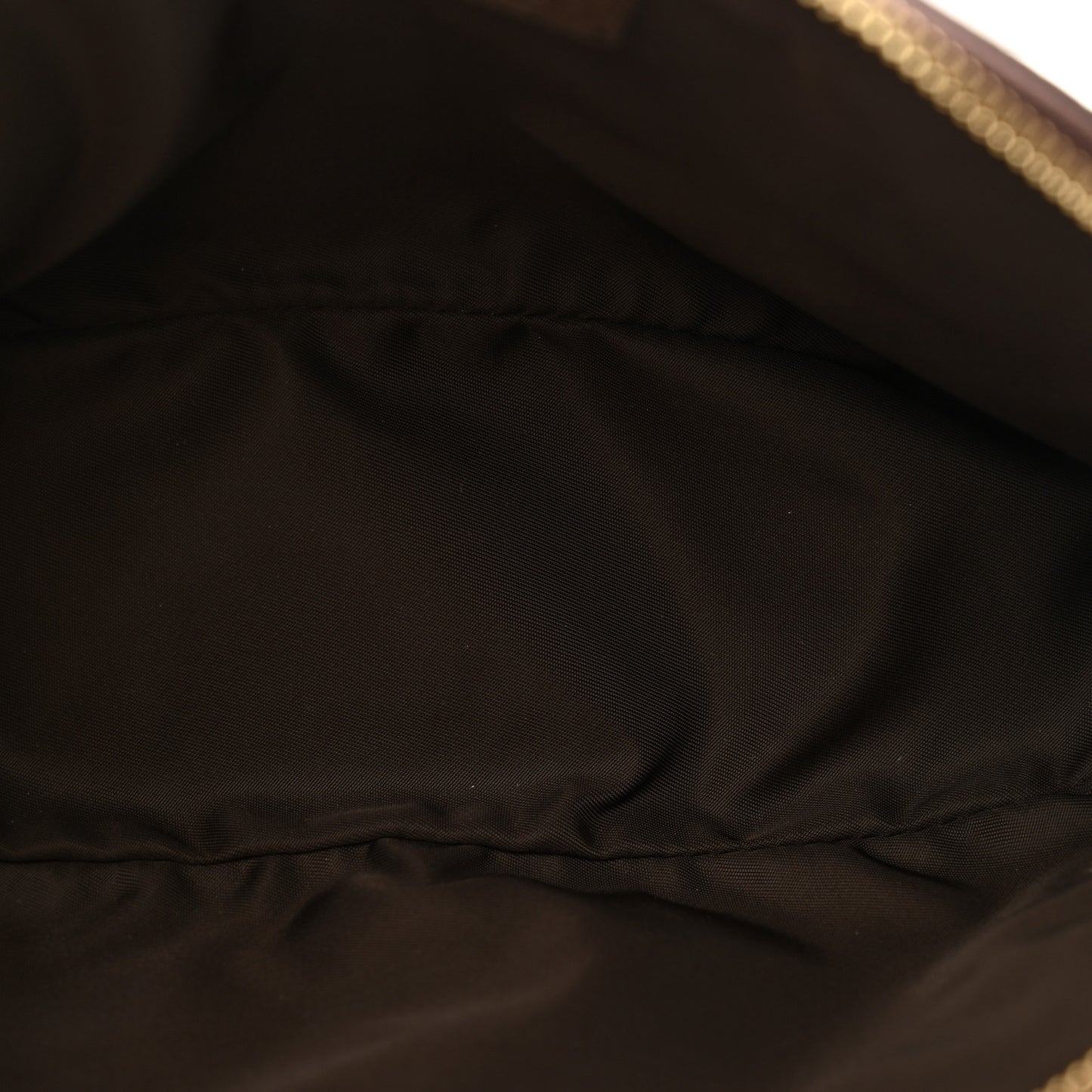 GG Supreme Monogram Textured Calfskin Web Large Ophidia Cosmetic Case Beige Ebony New Acero