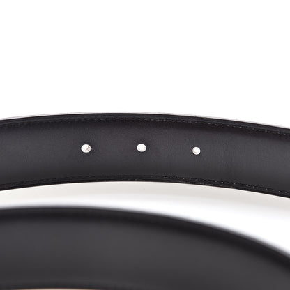 Hermes Box Togo 32mm H Belt 85 Black Gold 6 of 7
