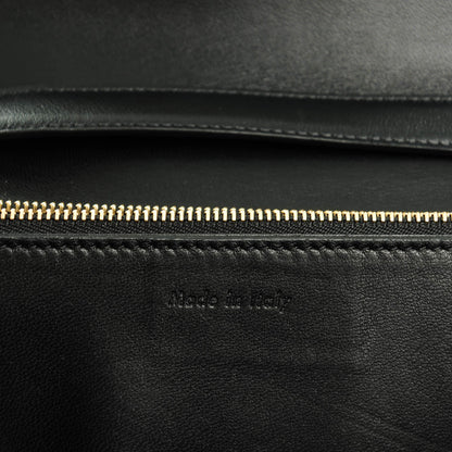 Celine Box Calfskin Medium Classic Box Flap Bag Black 6 of 7