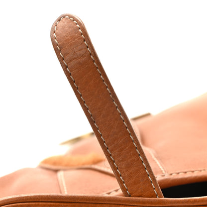 Christian Dior Calfskin Saddle Bag Tan 12 of 16