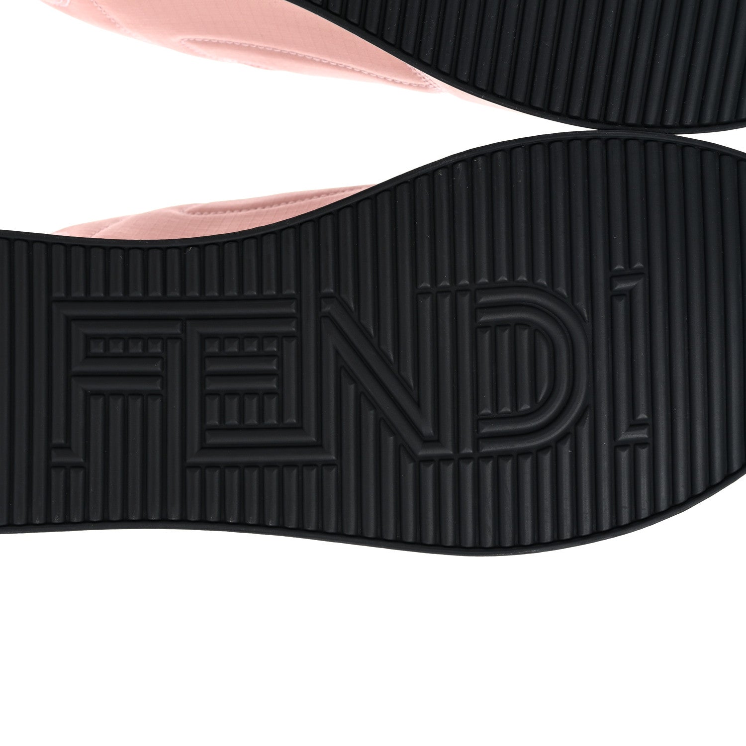 Fendi Nylon FFreedom Sneakers 36 White Rosa 7 of 12