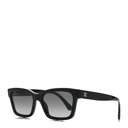 Chanel Acetate Square Sunglasses 5417 Black 1 of 8