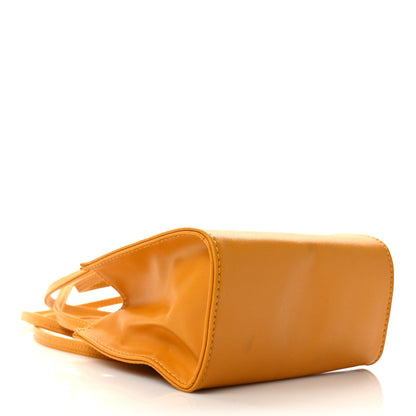 Telfar Vegan Leather Small Shopping Bag Mustard 4 of 11