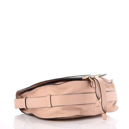 Chloe Calfskin Medium Marcie Round Crossbody Bag Blush Nude 4 of 7