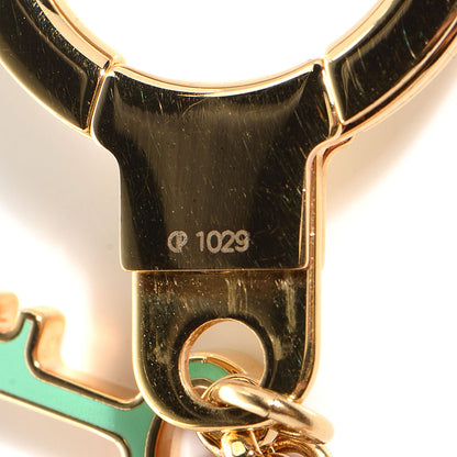 Louis Vuitton Enamel Pretty Charms Key Chain Holder Bag Charm 5 of 5