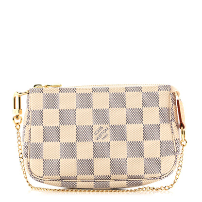 Louis Vuitton Damier Azur Mini Pochette Accessories 1 of 7