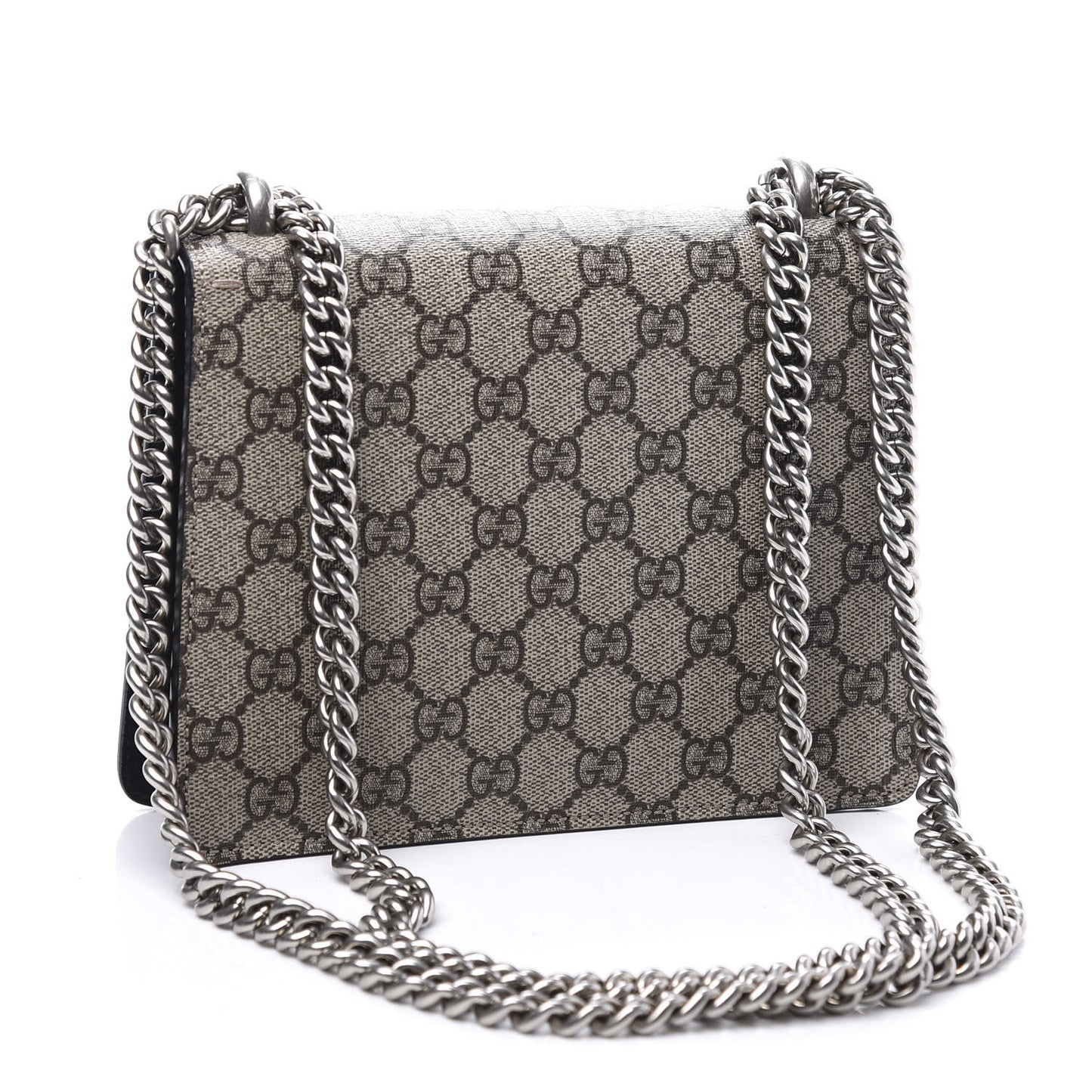 GG Supreme Monogram Mini Dionysus Shoulder Bag Black