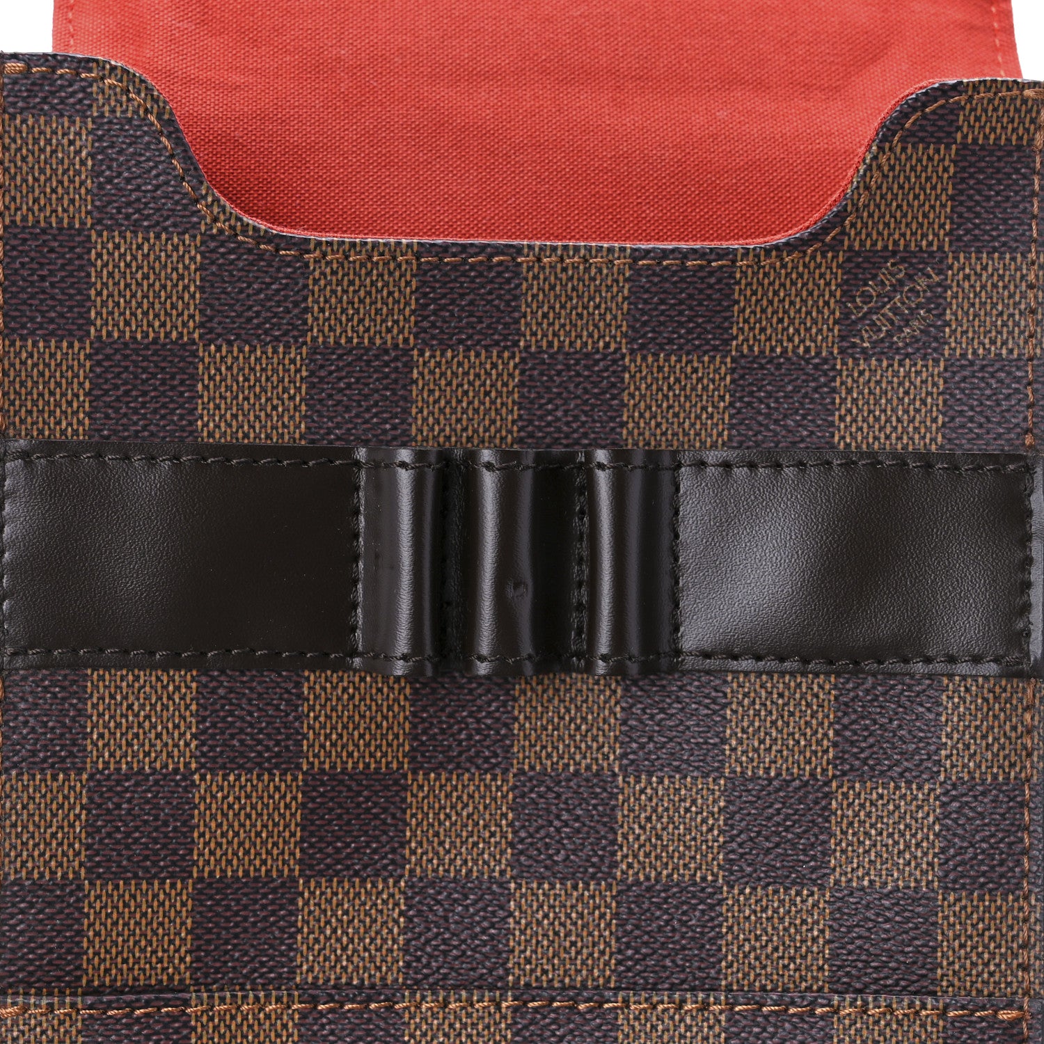 Louis Vuitton Damier Ebene Portobello Travel Shoulder Bag 9 of 9