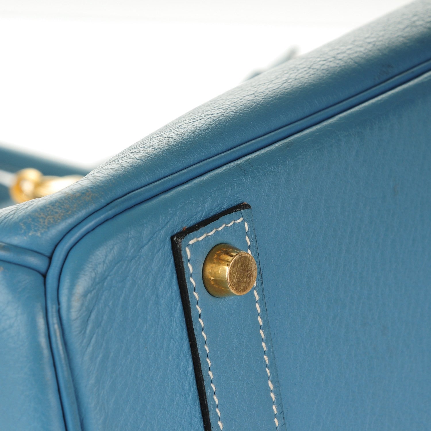 Hermes Togo Birkin 40 Blue Jean 21 of 27